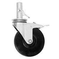 Circle Brand 5" Round Stem Caster for 6' Steel Folding Scaffold